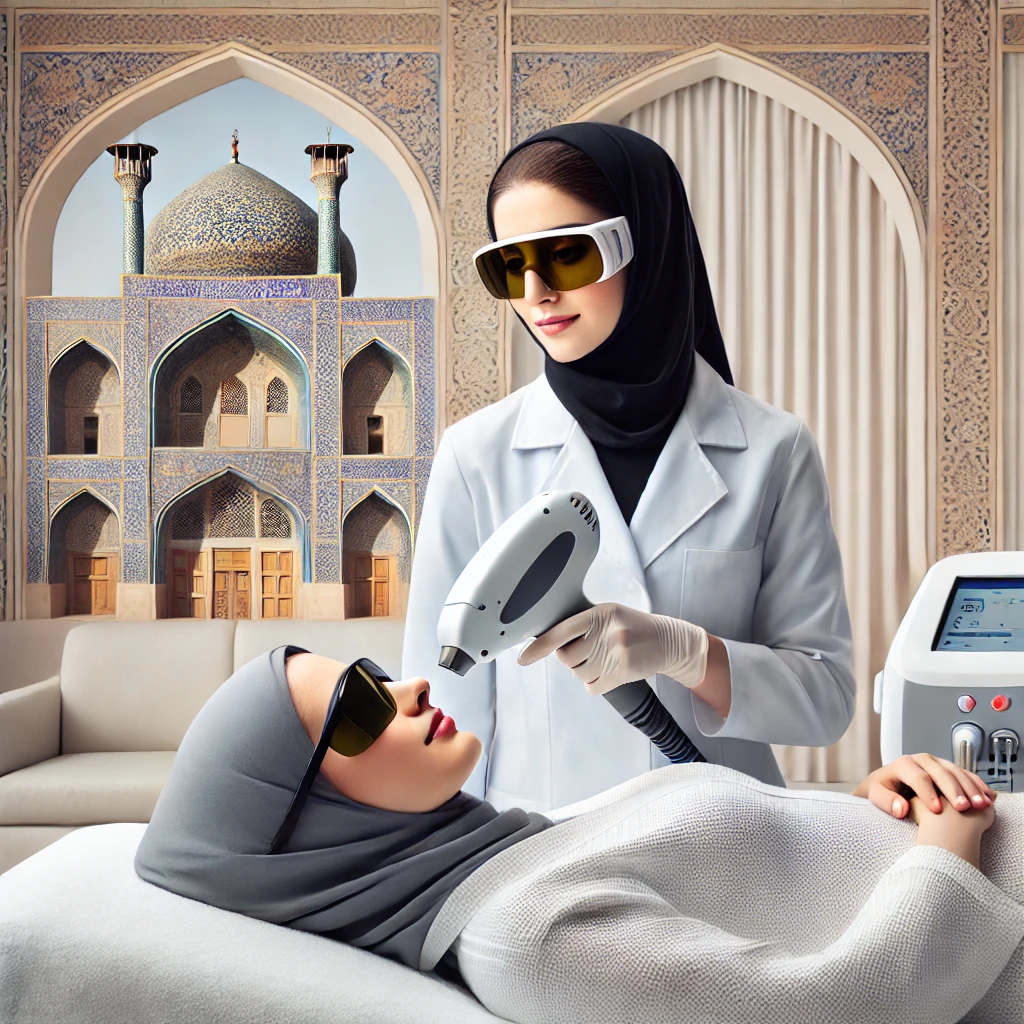بهترین و جدیدترین روش‌های لیزر مو زائد در اصفهان 2025